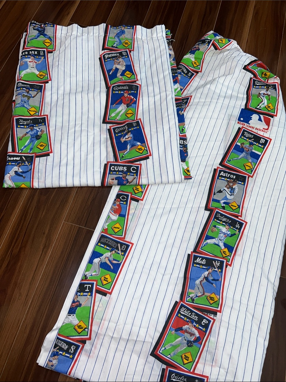 Full size vintage Baseball MLB full size sheet set